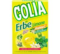 Golia Caramelle alle Erbe Alpine Gusto Limone Senza Zucchero 20 Astucci