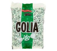 Golia Caramelle Gommose Farfallina, Gusto Liquirizia, Caramella Impacchettata Singolarmente Monopezzi, Confezione da 1000 gr