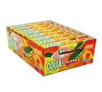 CARAMELLE GOLIA FRUTTA C STICK FRUTTA SENZA ZUCCHERO AGRUMI CONFEZIONE DA 24 PZ