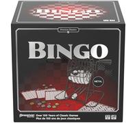 Goliath - BINGO - Gioco da tavolo per adulti e bambini dai 6 anni in su - Con abaco in metallo e palline numerate - Carte e fiches incluse - Gioco d'azzardo - 3 + giocatori