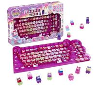 Goliath - CLICKEEZ KeyBoard MegaPack - 1 tastiera + 15 Tasti Kawaii + 1 portachiavi - Keycaps da cliccare - 70 personaggi da collezione - ASMR Fidget Toy - Idea regalo dai 6 anni in su