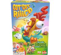 Goliath - COT' COT' RIIICO - Gioco da tavolo per bambini 3-5 Anni - Gallo Rigolo Chi Sveglia La Fattoria - Gioco d'azione e Riflessi - Atmosfera Risate in Famiglia - 2-4 Giocatori - Gioco Prescolare