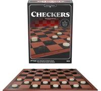 Goliath - DAMA/CHECKERS - Gioco di dama di qualità superiore per bambini a partire da 6 anni - Tavola da gioco pieghevole - Pezzi di legno - Tavola da dama inglese 8x8