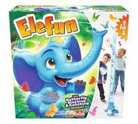 Goliath - ELEFUN - Gioco da Tavolo Multilingue per Famiglie e Bambini - Elefante Lancia Farfalle da Catturare con Reti - Gioco di Abilità Attivo - 2 Giocatori, 25 Farfalle - Dai 4 Anni