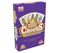 Goliath - FIVE CROWNS - Gioco di Carte Ramino a 5 Colori - Gioco Familiare Premiato per Bambini dagli 8 Anni - Regola del Jolly Rotante - Gioco da Tavolo Veloce da Viaggio - 1-7 Giocatori