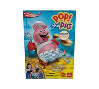 Goliath Games Pop The Pig con 24 giochi puzzle per bambini | Per bambini dai 4 anni in su | Per 2-6 giocatori