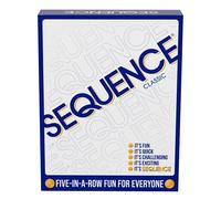 Goliath Games Sequence | Divertimento cinque in una fila per tutti! | Gioco di strategia per famiglie | Per 2 o più giocatori, età 7+, bianco