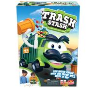Goliath Games- Trash Stash Giochi d'azione Bambini dai 4 Anni in su | per 2-4 Giocatori, Colore Verde, Taglia unica, 922967