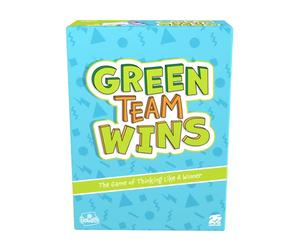 Goliath Giochi - Green Team vince, il gioco di pensare come un vincitore, giochi per feste in famiglia, per 3-6 giocatori, età 10+
