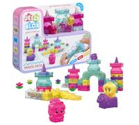 Goliath - Jelly Blox Castello Principessa - Costruzioni Squishy dai 2 Anni | 45 Pezzi Sensoriali da Assemblare con 2 Principesse, Cavaliere e Cavallo - Mattoncini Morbidi, Gioco Creativo e Fantasia