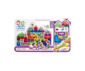 Goliath Jelly Blox Mega Pack 50 Pezzi - Costruzione Sensoriale dai 2 Anni | Blocchi morbidi e colorati da impilare - sviluppa la motricità fine - compatibile con tutti gli altri set