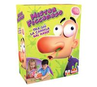 Goliath - Mr. Ficcanaso - Gioco d'azione e di abilità per bambini dai 4 anni - Tira il Moccio da Naso - Gioco da tavolo da giocare in famiglia o con gli amici - Da 2 a 4 giocatori - 15 minuti