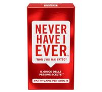 Goliath - Never Have I Ever - Gioco di Carte Party Game per Adult 17+ Anni | 550 Carte con Domande e Regole, Icebreaker Virale per Serate, Feste e Aperitivi, 4-12 Giocatori, Risate Assicurate