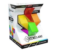 Nexcube cobra - rompicapo originale - bambini 6+ - crea più di 100 forme: animali e oggetti - gioco di riflessione