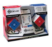 Goliath Nexcube Competition Pack - Un Cubo 3x3 con Timer dagli 8 Anni | Sfidatevi per essere i più veloci con app dedicata - manipolazione fluida e precisa - speedcube per due giocatori
