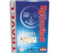 Goliath Rummikub Original Travel - Numeri e Strategia per Tutti dai 7 Anni | Il classico originale in edizione compatta da viaggio - tessere colorate incluse - per tutta la famiglia e gli amici