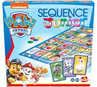 Goliath - SEQUENCE Junior Paw Patrol - Gioco da Tavolo per Bambini dai 3 anni in su - Carte illustrate dei Personaggi dei Paw Patrol per Bambini - Gioco di Strategia per Famiglie - da 2 a 4 Giocatori