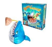Goliath - SFIDA LO SQUALO - Gioco da Tavolo Interattivo per Bambini dai 4 Anni - Gioco d’Azione e Riflessi - Pesca e Sorprese - Senza Batterie - Regalo Divertente - 2-4 Giocatori - 5 Min