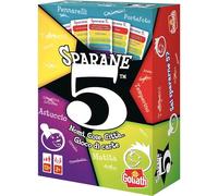 Goliath Sparane Cinque - Gioco di Carte e Domande per Famiglia dai 12 Anni | Trovate rapidamente 5 risposte prima degli avversari astuti - party game di conoscenza - facile da portare ovunque