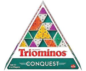 GOLIATH Triominos Conquest, Gioco da Tavolo per Bambini dai 6 Anni, Partita da 2 a 4 Giocatori, Gioco Domino