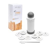 GOLIBER Churro Maker Machine - 8 diversi ugelli per Churros Maker Machine - Churreras Para Churros e Cheese Straw Press - Punta per Churro Piping Easy Handle (Grigio)