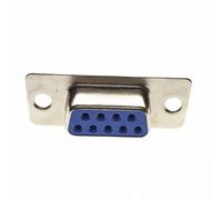 Goliton 10pcs / lot RS232 Parallel Serial Port Sub DB9 9 pin D femmina a saldare connettore DB9 dell'adattatore dello zoccolo COM Plug