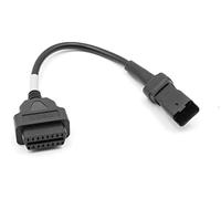 Goliton Adattatore diagnostico per moto OBD 4 Pin compatibile con connettore multistrada Moto OBDII DDA Can-Bus
