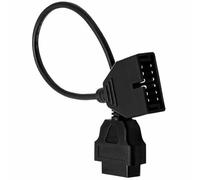 Goliton Cavo Adattatore Convertitore Scanner Diagnostico OBD1 a OBD2 da 12 Pin a 16 Pin Compatibile per GM Daewoo, 42 cm