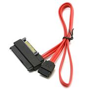 Goliton® SFF-8482 SAS a SATA Cable SAS Disco Rigido collegato alla Scheda madre SATA Adattatore Porta di alimentazione cavo 15 Pin - Nero