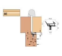 Goll Guarnizione porta A 1023 / collare corto beige