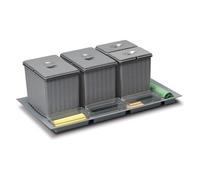 Gollinucci SISTEMA 900 902 Pattumiera incasso Grigio