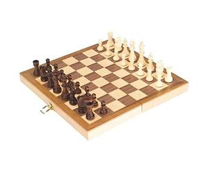 Gollnest und Kiesel Scacchi con Scacchiera in Legno [Importato dalla Francia]