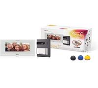 GOLMAR Videocitofono Kit 1 Linea S5110/ART 7W con Monitor e Wi-Fi integrato, 7", Grigio