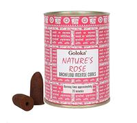 Goloka Backflow Incense Cones - Rose-INC496