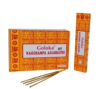 Goloka Bastoncini di Incenso Masala Fragrance Temple Nag Champa Agarbatti...