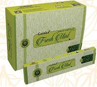 Goloka Fresh Mint incenso 12 Scatola di 15 gr., C/U.