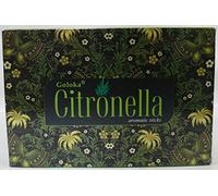 Goloka Incenso Citronella 12 confezioni da 15 grammi c/u (citronella).