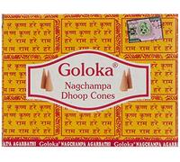 Goloka McGuinness - Incenso in Coni, Confezione da 12, Aroma: Champa