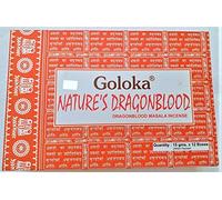 Goloka Nature' s Dragon Blood incenso 15 grams Multi
