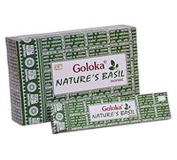 Goloka Nature' s Nest incenso 15 gms Basil