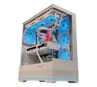 Golook PC Gaming Cloud 2.0 - Ryzen 5 9600X / 32GB RAM / 1TB NVME M.2 / RTX 5070 Ti 16GB / B850M / Display LCD / 7 Ventole Raffreddamento - Computer Fisso