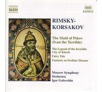 Nikolai Rimsky-K The Maid of Pskov/Legend of the Invisible City of Kitzeh - (CD)