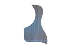 Golpeador De Guitarra Battipenna Per Chitarra Acustica Ultra Sottile Battipenna Per Chitarra Protezione Trasparente Per Chitarra Folk(3)