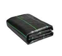 GOLUCY Tappetino barriera Anti-Erbacce in PE for Uso agricolo, Tessuto di Controllo delle Erbacce for frutteti e Giardini più Spesso, pacciame in plastica, 1 pezz0(1m x 20m)