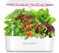 GOLUMUP Serra Idroponica 12 baccelli Smart Garden con Luce di Crescita a LED, Kit di Germinazione delle Piante con Timer Automatico, Sistema di Giardino Interno Intelligente, Regali di Giardinaggio