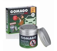 GOMAGO Protezione martora per la Vostra Auto | Allontana in Modo affidabile e Semplice Le martore dal vano Motore | Alternativa Efficace allo Spray per martore, ultrasuoni [1x 35g]