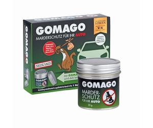 GOMAGO Protezione per martore per la Vostra Auto | Estrae la martora in Modo affidabile e Semplice dal vano Motore | Alternativa Efficace, Delicata e preventiva allo spavento martore, Spray per