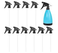 GOMAKERER 17 pz Ugello per Flacone Spray da, Ugello per Flacone Spray in Plastica Nera Parte di Ricambio per Flacone Spray per Impieghi Gravosi per La Pulizia di Casa e Ufficio Articoli per La Casa