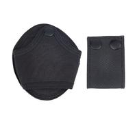 GOMAKERER 2pz 2 custodie Porta Polsini, Custodia per Manette Custodia per Polsini In Poliestere Custodia per Polsini Delle Forze Dell'Ordine per Manette A Catena per Manette Incernierate