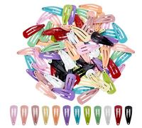 GOMAKERER 48pz 12 colori Caramella Fermagli per Capelli In Metallo A Scatto, Fermagli per Capelli A Scatto In Metallo Fermagli per Capelli Antiscivolo per Animali Domestici, Bambole, Accessori